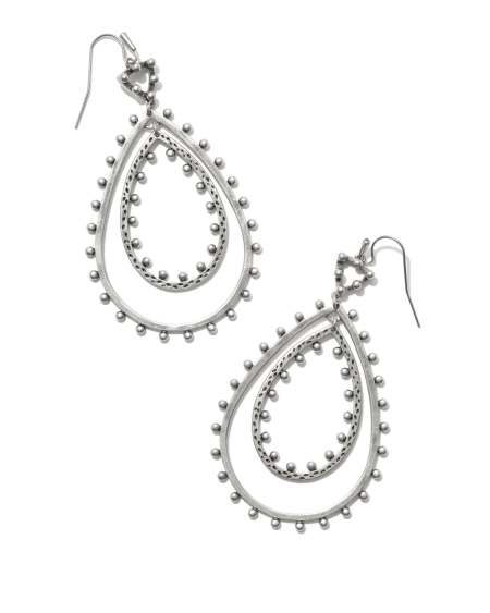 Rumer Earring in Vintage Silver