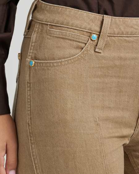 Wrangler® x Yellow Rose by Kendra Scott High Rise Trouser