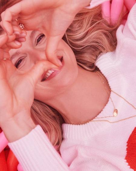 Elisa Metal Satellite Necklace