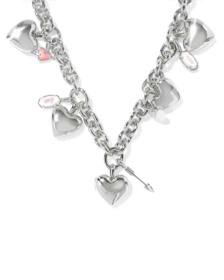 Jayna Silver Statement Necklace 