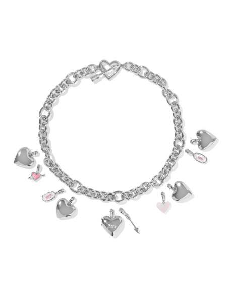 Jayna Silver Statement Necklace 