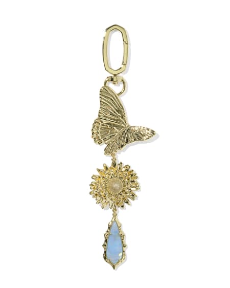 Butterfly Gold Bag Charm