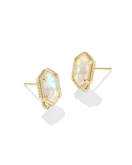 Hallie Gold Convertible Drop Earrings