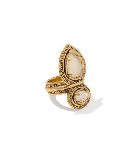 Tedi Vintage Gold Band Ring