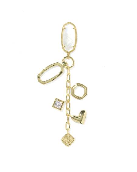 Elle Gold Bag Charm 