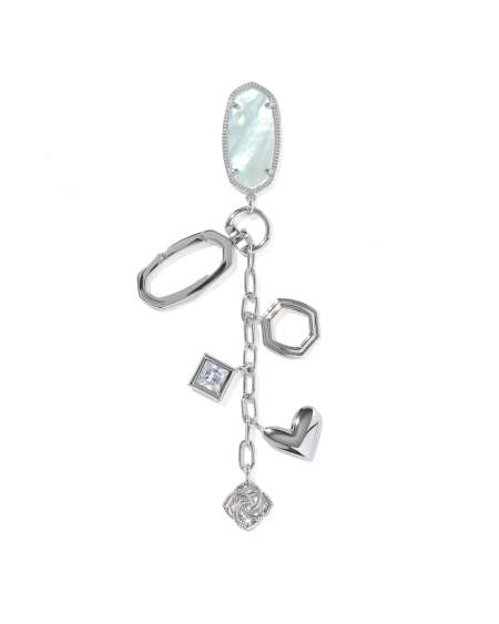 Elle Silver Bag Charm 