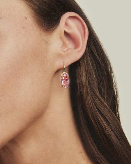 Lee Luxe Gold Drop Earrings 