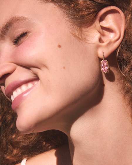 Lee Luxe Gold Drop Earrings 