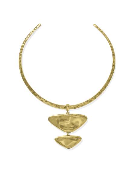 Margot Vintage Gold Statement Necklace