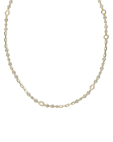 Mini Elisa and Abbie Gold Convertible Strand Necklace