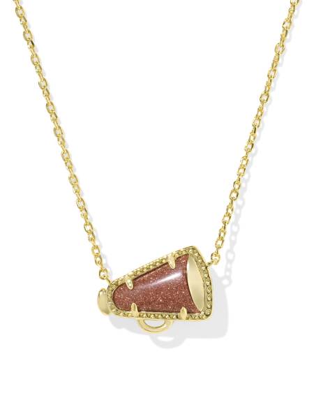 Cheer Gold Short Pendant Necklace