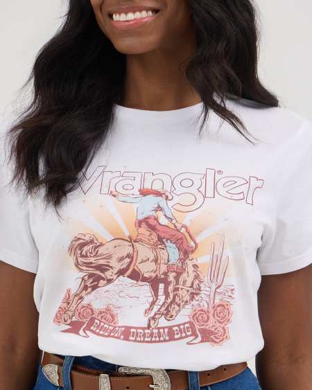 Wrangler® x Yellow Rose by Kendra Scott Regular Fit Graphic Tee