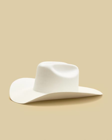 Premium Rabbit Felt Cattleman Hat