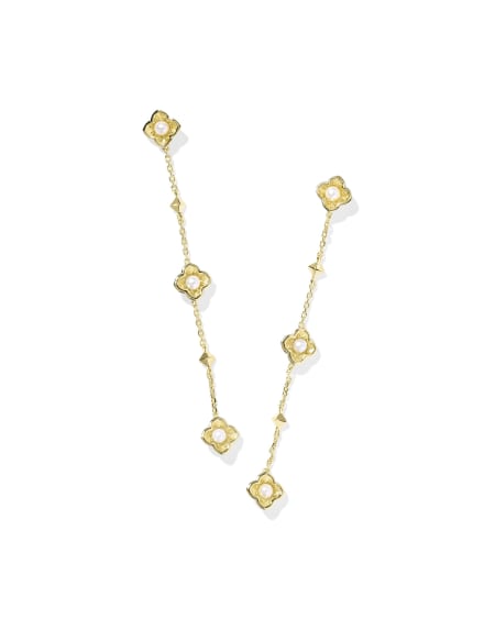 Dira 18k Gold Vermeil Pearl Drop Earrings