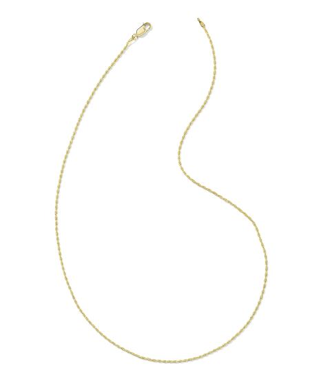 Twisted Link 18k Gold Vermeil Chain Necklace