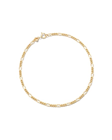Figaro Chain Bracelet