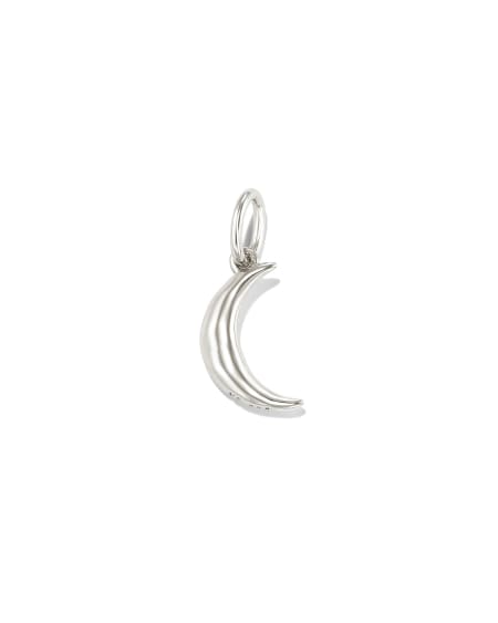 Moon Charm in Sterling Silver