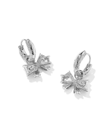 Kendra Scott x LoveShackFancy Bow Convertible Huggie Earrings