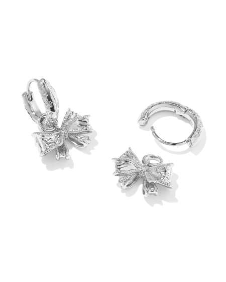 Kendra Scott x LoveShackFancy Bow Convertible Huggie Earrings