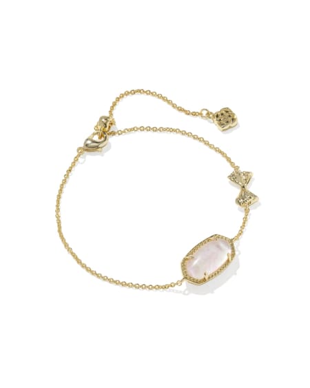 Kendra Scott x LoveShackFancy Bow Elaina Delicate Chain Bracelet