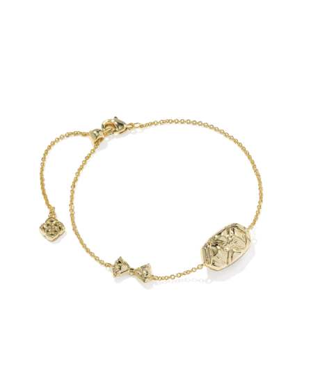 Kendra Scott x LoveShackFancy Bow Elaina Delicate Chain Bracelet
