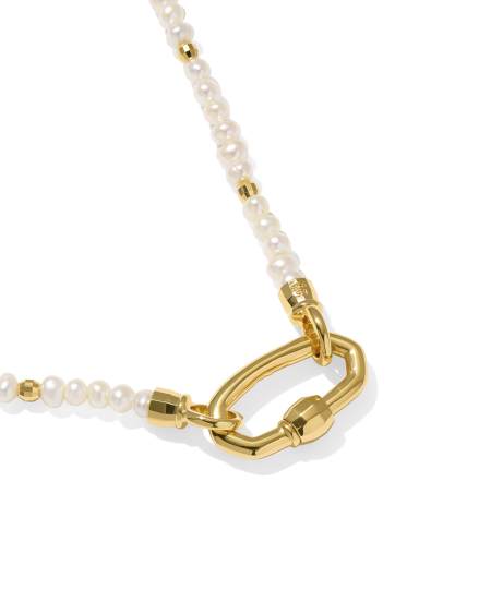 Bristol Pearl 18k Gold Vermeil Necklace