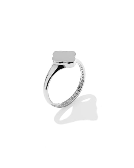 Dira Sterling Silver Metal Band Ring