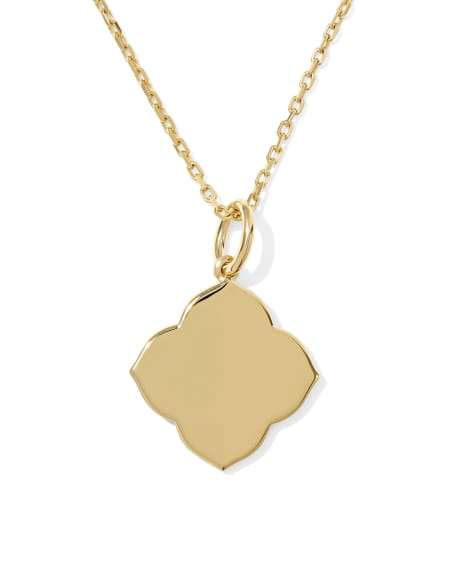 Dira 18k Gold Vermeil Metal Pendant Necklace