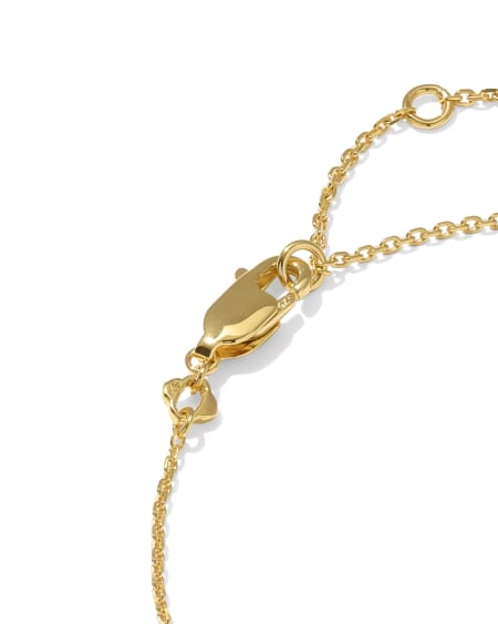 Dira Pearl 18k Gold Vermeil Delicate Chain Bracelet