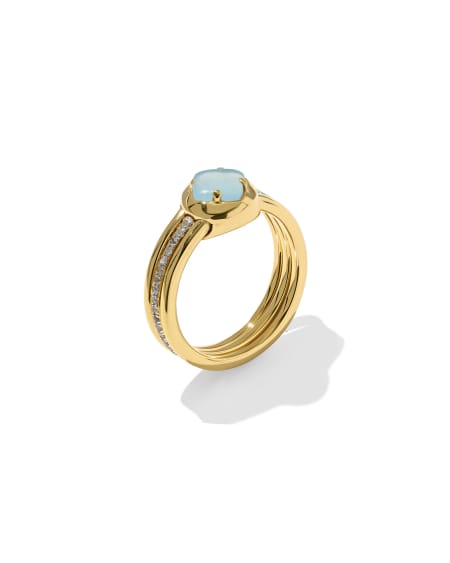 Kailyn 18k Gold Vermeil Band Ring