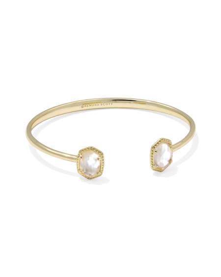Daphne Gold Frame Cuff Bracelet