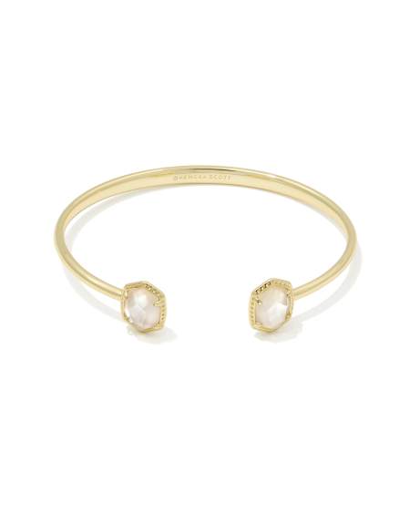 Daphne Gold Frame Cuff Bracelet