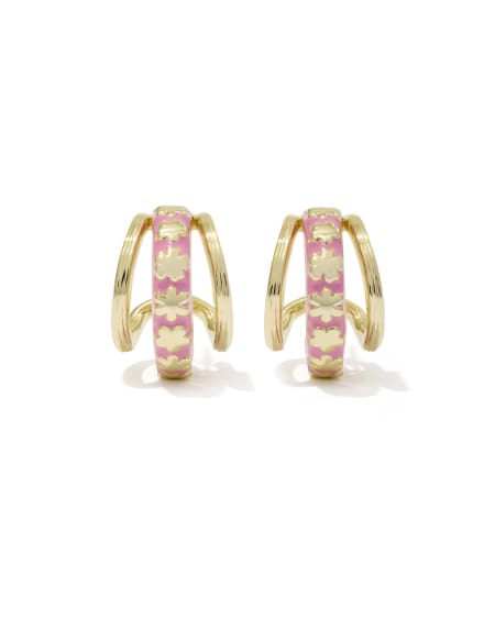 Jane Gold Huggie Earrings