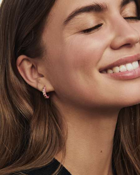 Jane Gold Huggie Earrings