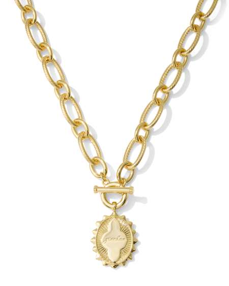 Grandma Gold Link and Chain Necklace