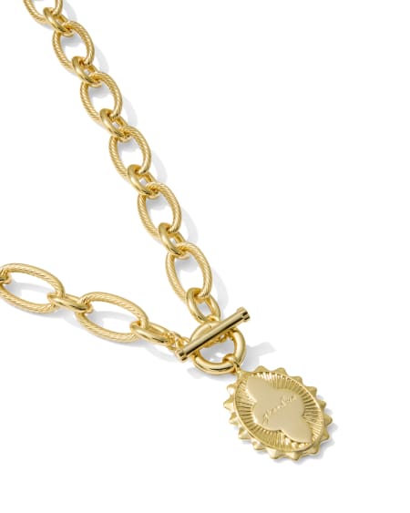 Grandma Gold Link and Chain Necklace