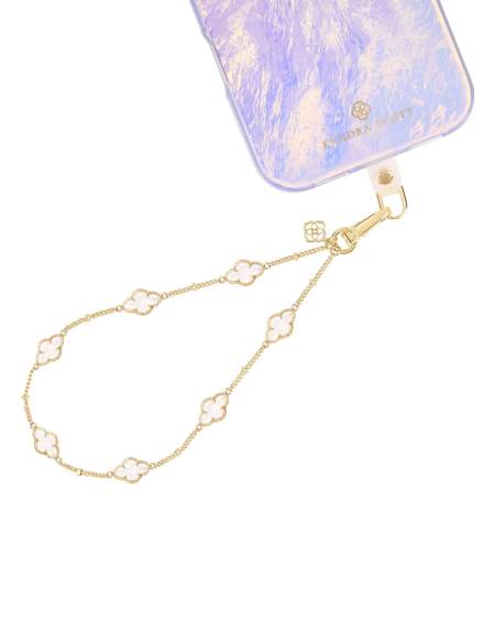 Abbie Ivory Phone Charm Wristlet