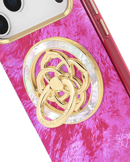 Magnetic Gold Mother-of-Pearl Ring Stand