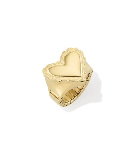 Ari Heart Gold Ring Watch