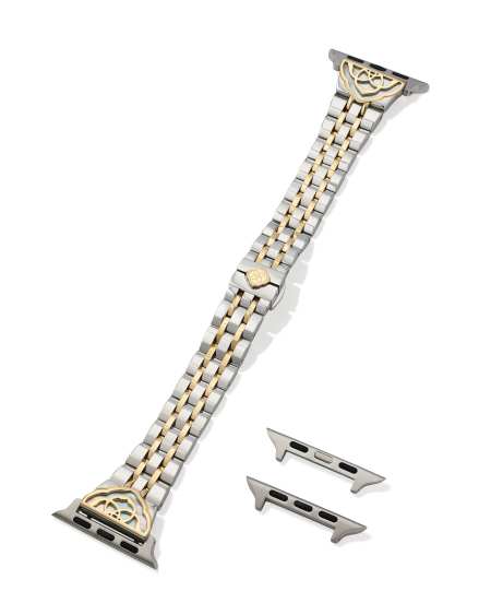Kiera Two Tone Stainless Steel Watch Band