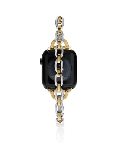 McClain Two Tone Polished Stainless Steel Watch Band