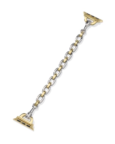 McClain Two Tone Polished Stainless Steel Watch Band