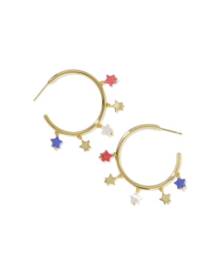 Camila Gold Hoop Earrings