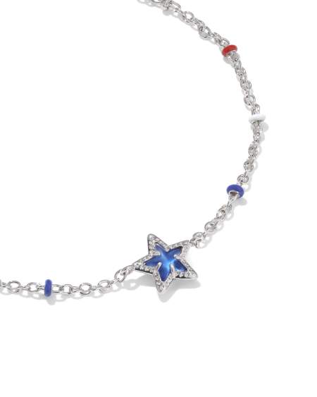 Mini Cassidy Silver Delicate Chain Bracelet