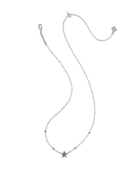 Mini Cassidy Silver Short Pendant Necklace