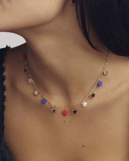Camila Gold Strand Necklace