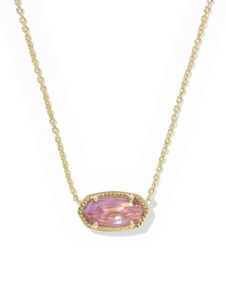 Elisa Gold Pendant Necklace