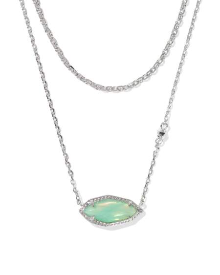 Ophelia Multi Silver Strand Necklace