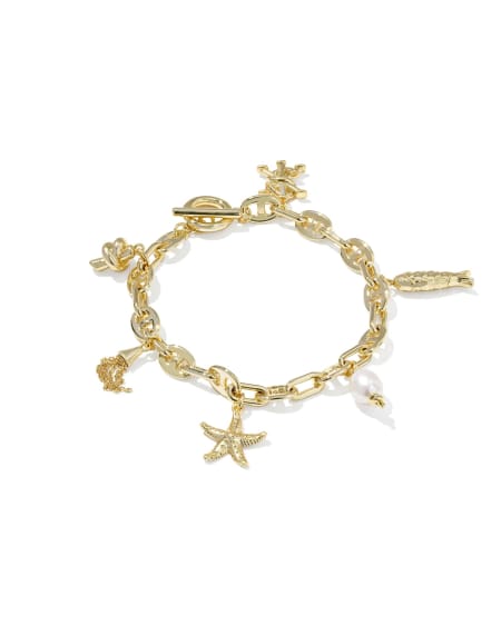 Parker Charm Gold Bracelet