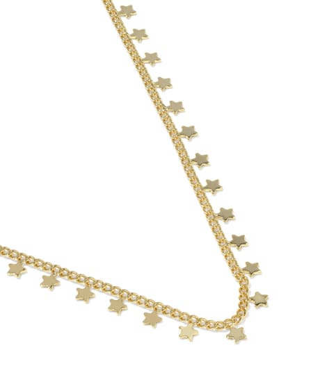 Parker Star Gold Strand Necklace